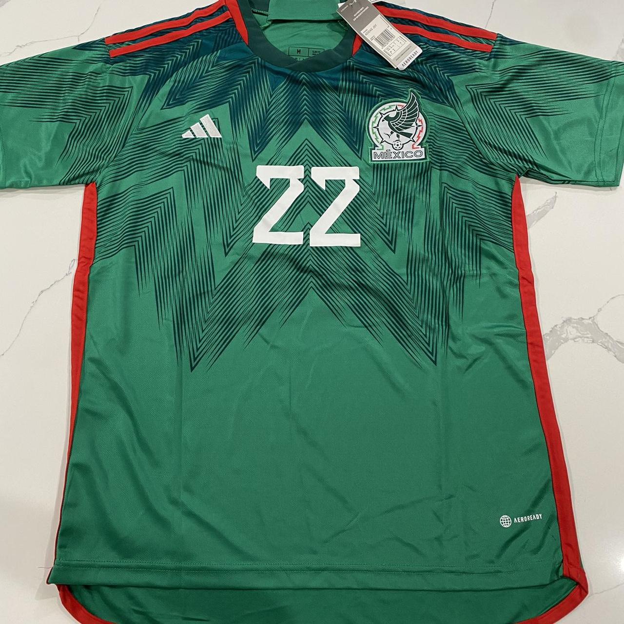Mexico 2022 Jersey Home 22 World Cup Jersey Depop