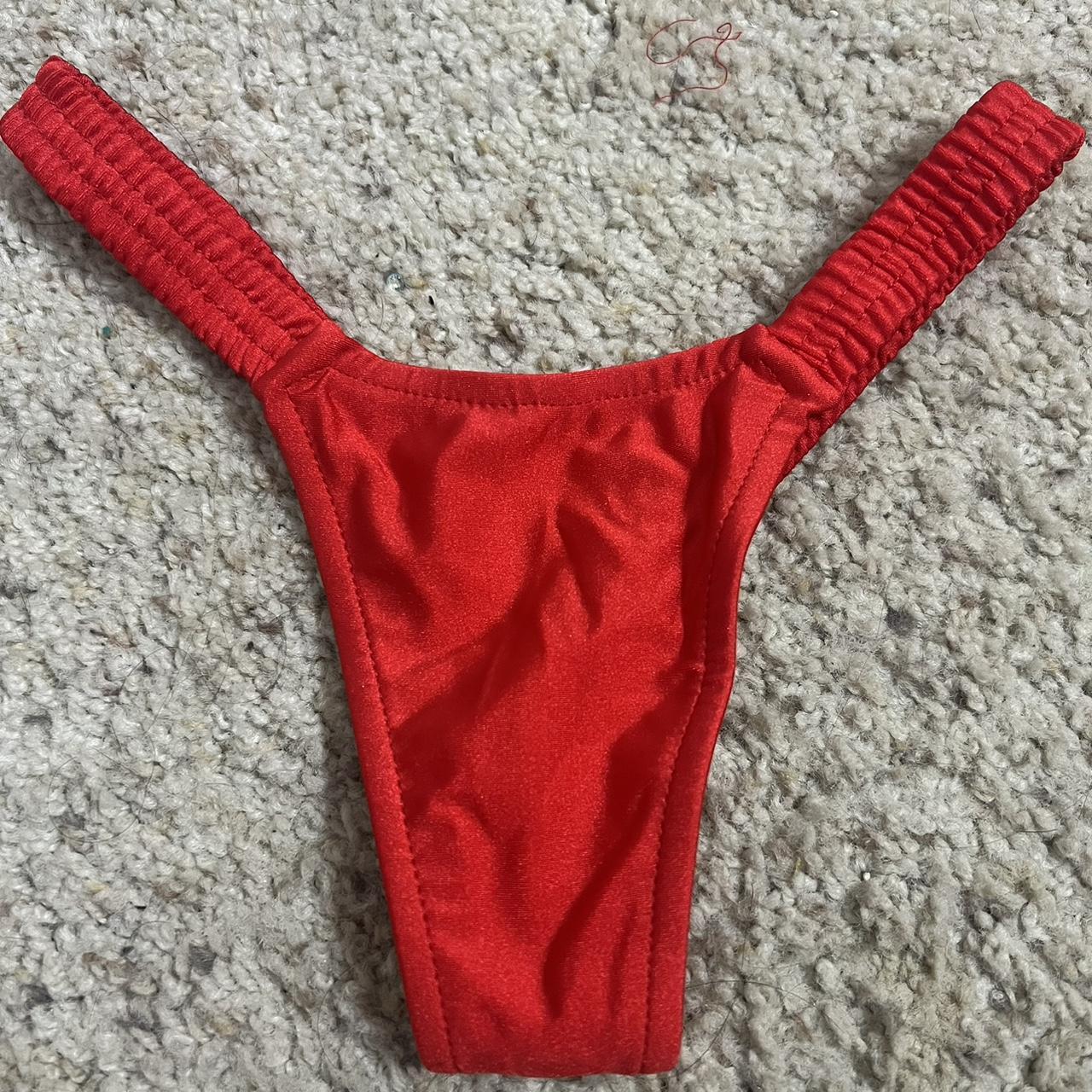 Underwear red size L Primark Three thongs XS - Depop