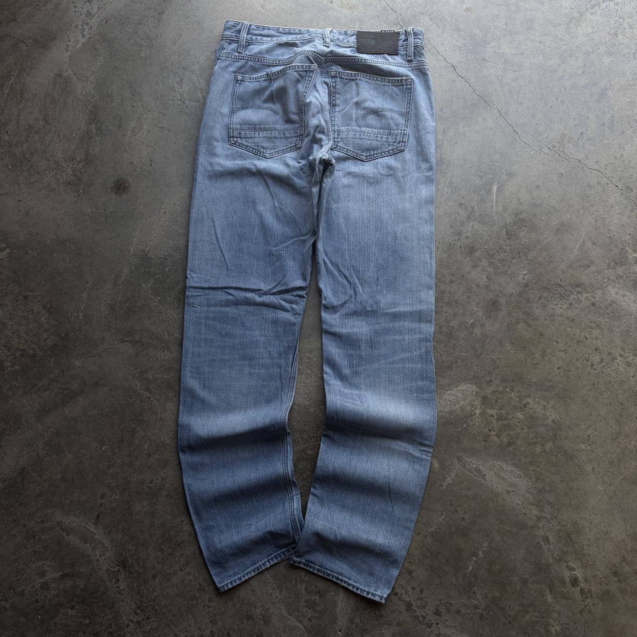 G-star raw men's blue and grey jeans