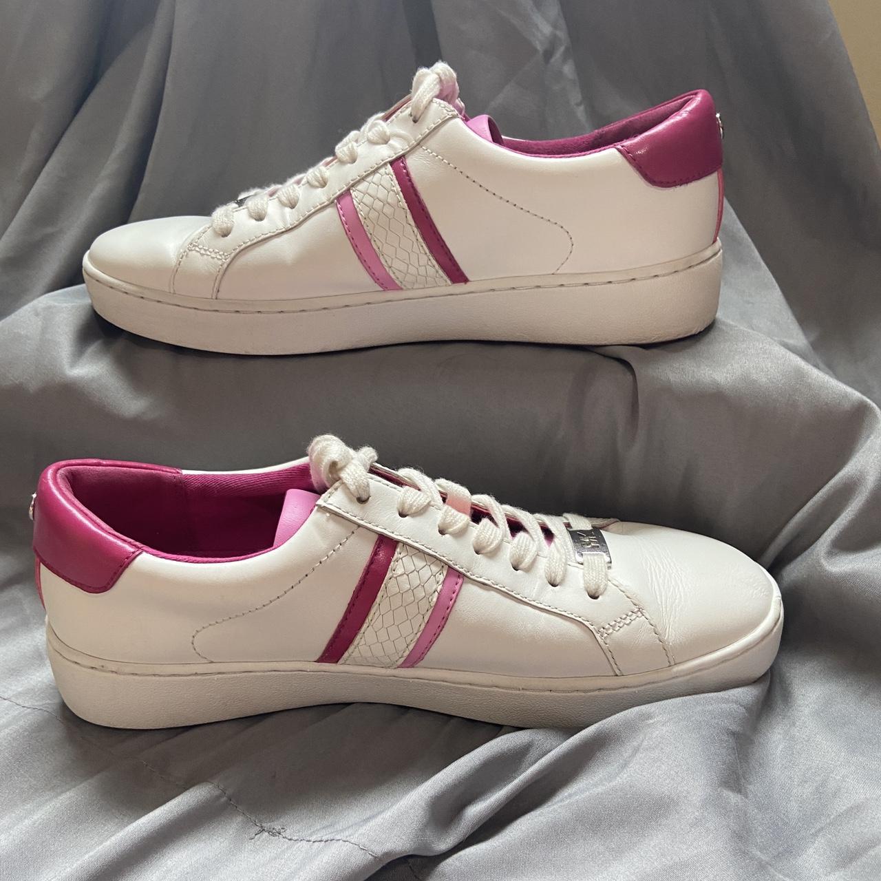 Michael Kors Irving Stripe Women Low Top Sneakers. Depop