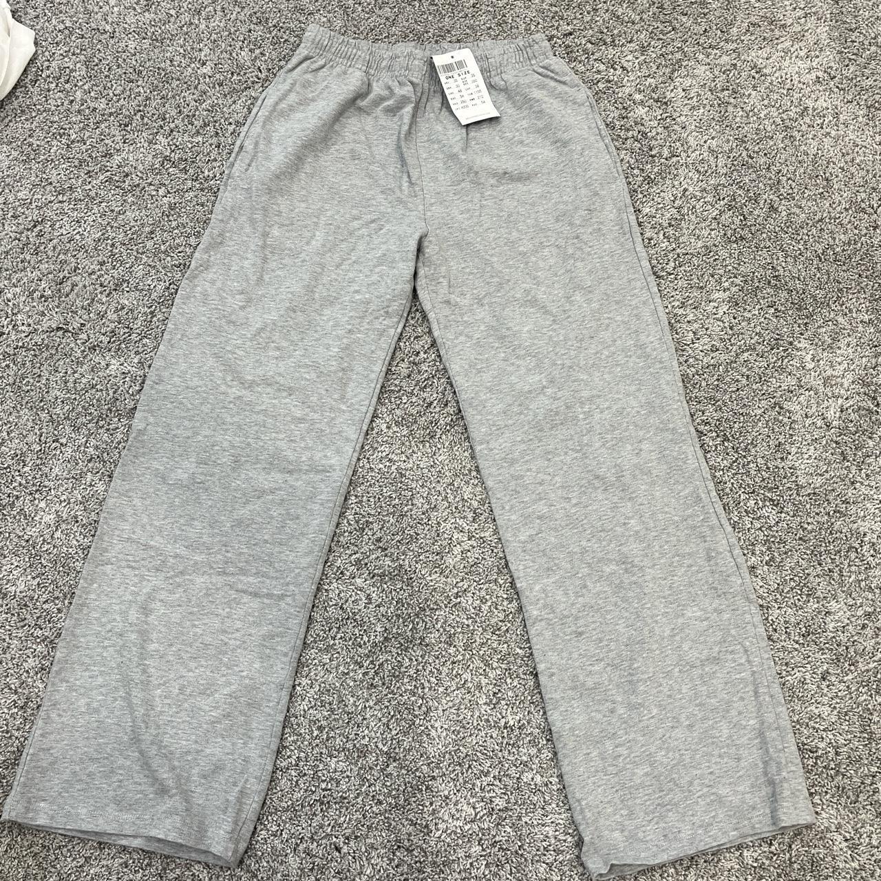 Brandy Melville Grey Anastasia Sweatpants Brand New Depop   P0 