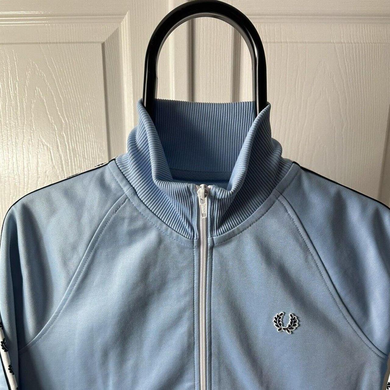 Vintage Fred Perry Track Jacket Women's Size 12 | Depop