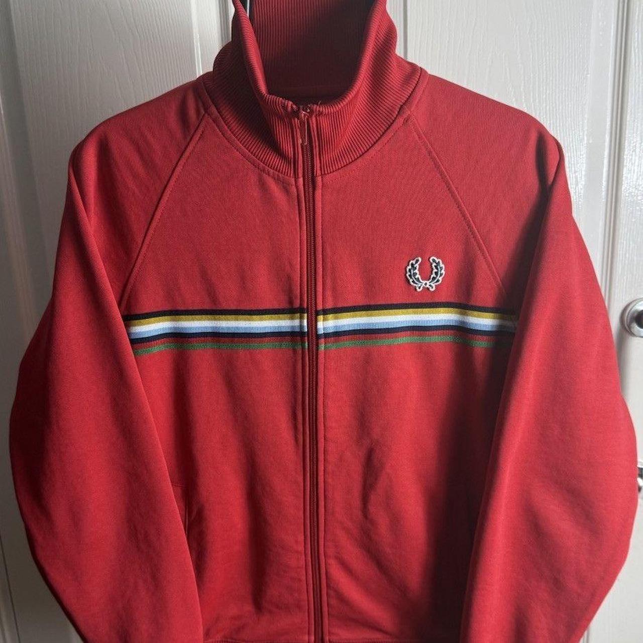 POST JUNK / 80's FRED PERRY Track Jacket Red Made In