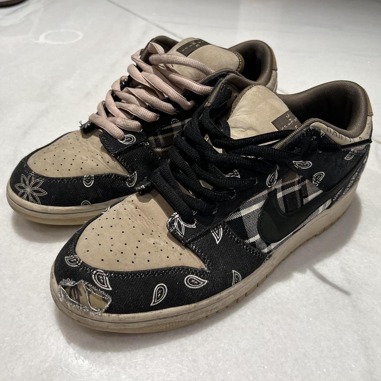 Nike Dunk Low x Travis Scott - size 13 - Depop