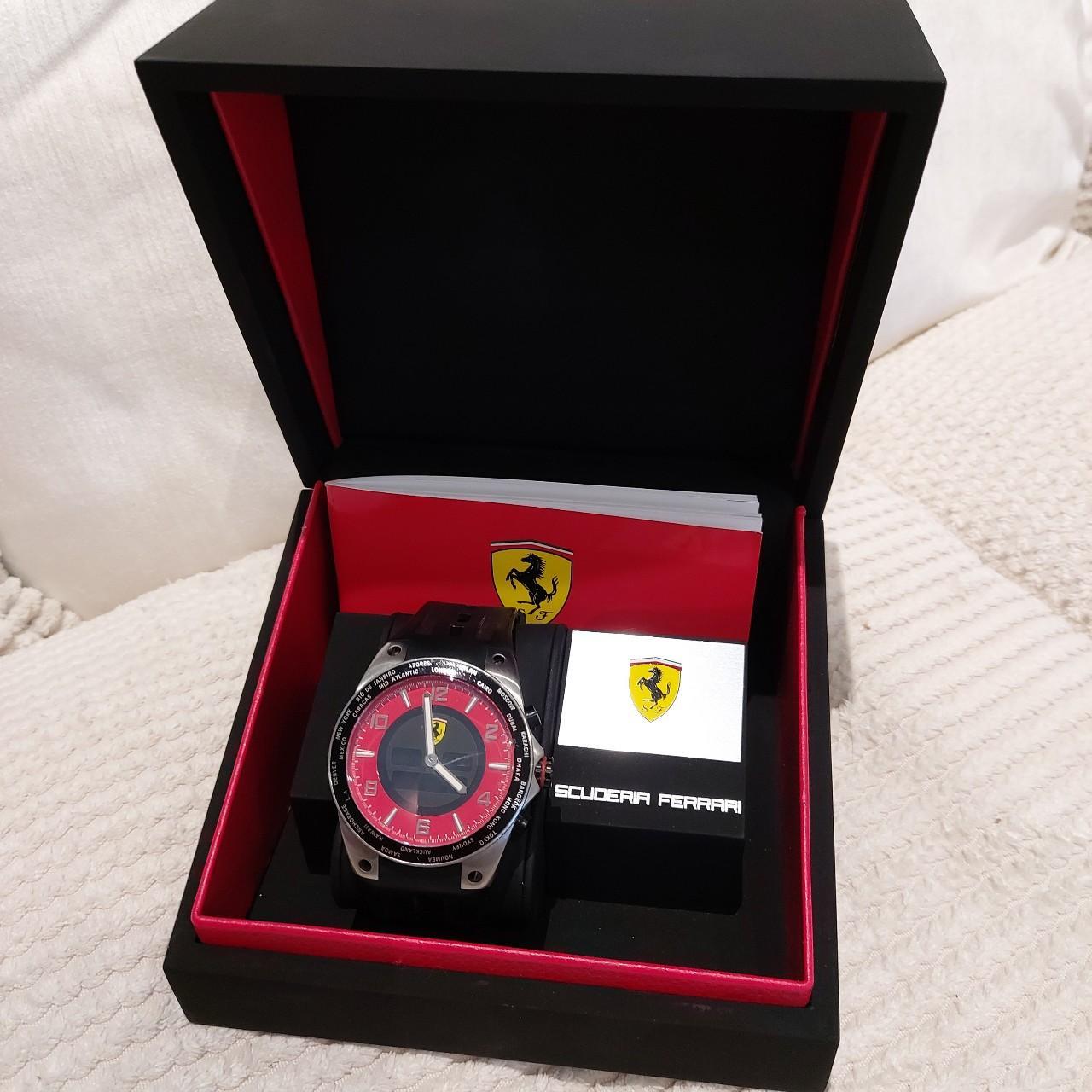 Ferrari watch red box new arrivals