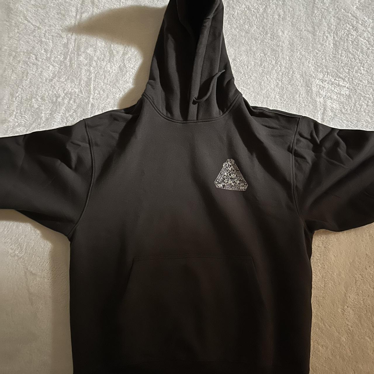 Palace Demon Hoodie - Cloud | Depop