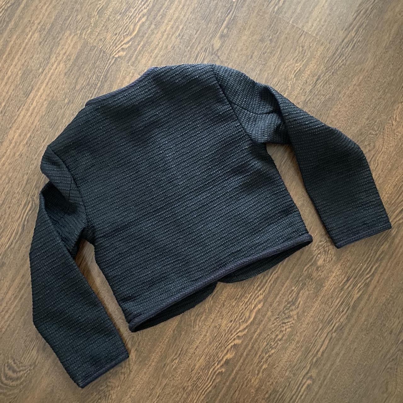 Abercrombie A Collarless Sweater Abercrombie Collarless Tweed