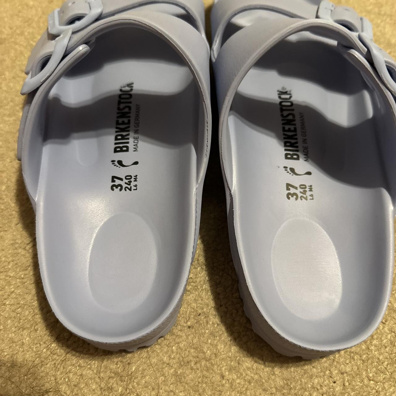 Blue Birkenstocks size 37 (water proof rubber... Depop