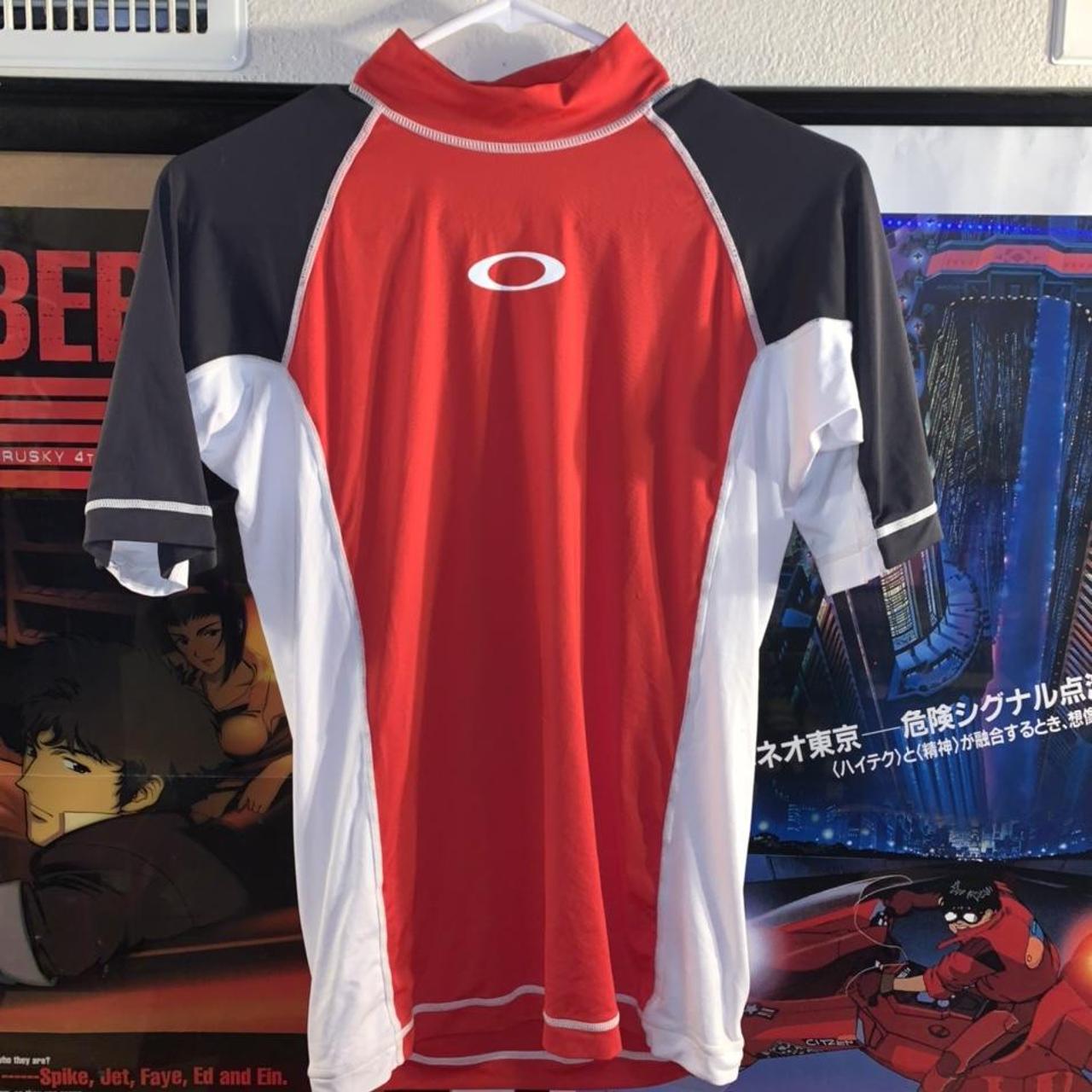 Oakley Men's Red Cover-ups | Depop