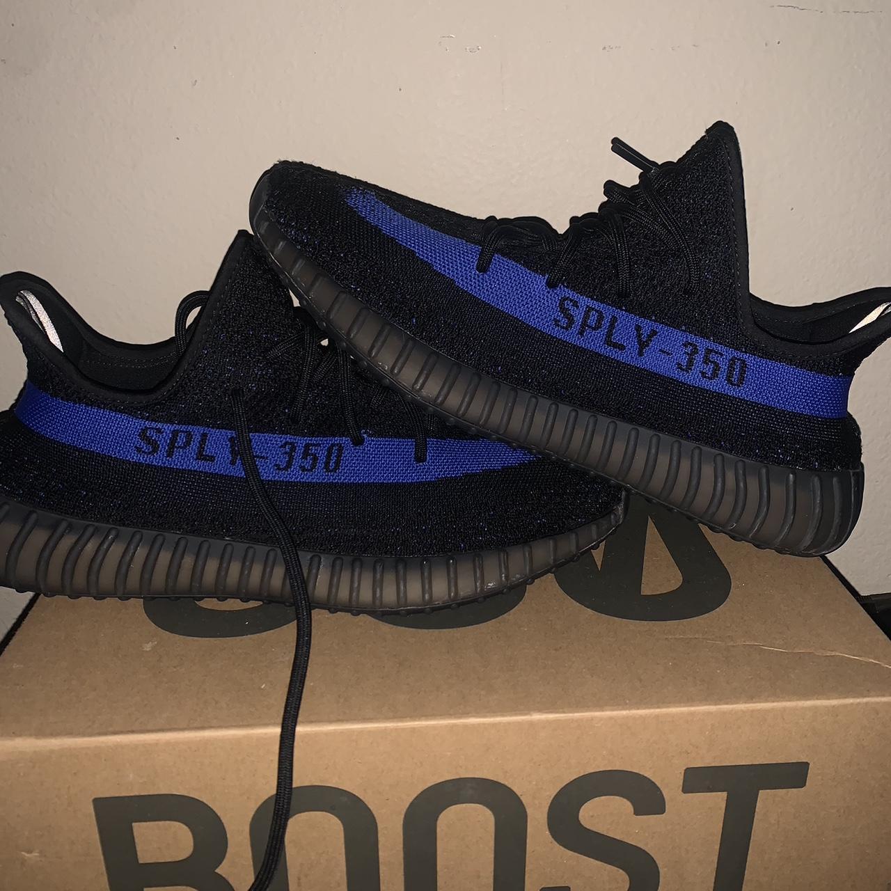yeezy 350 navy blue