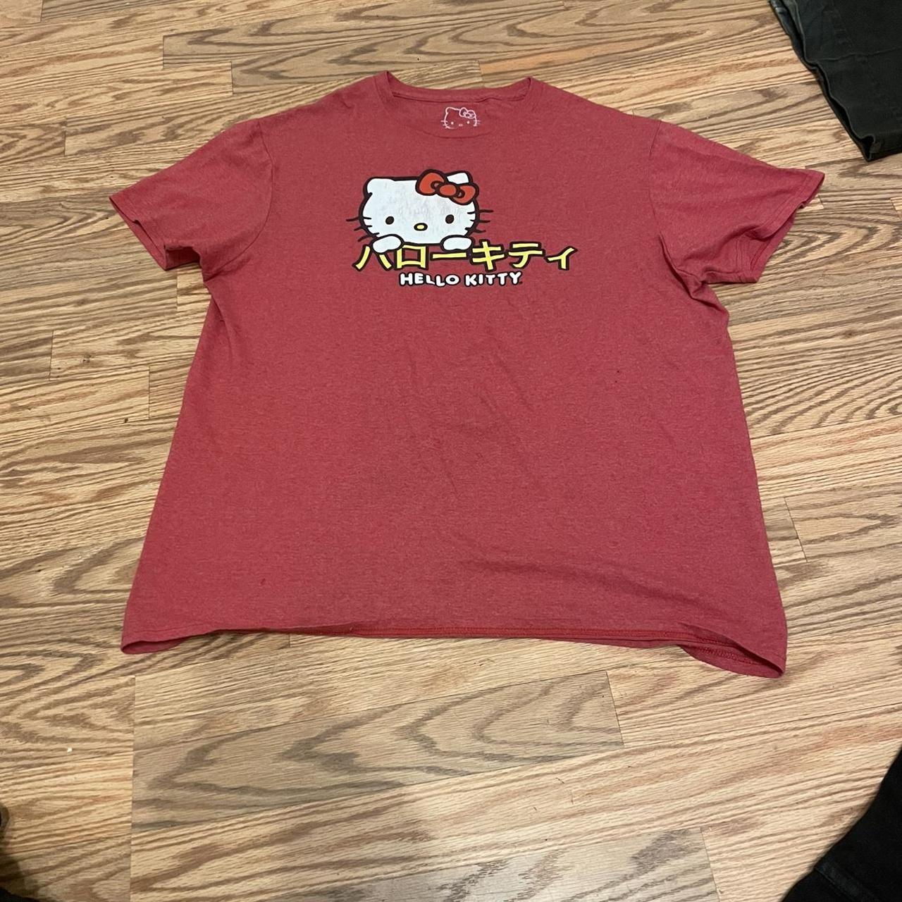 Hello Kitty Men's Multi T-shirt | Depop