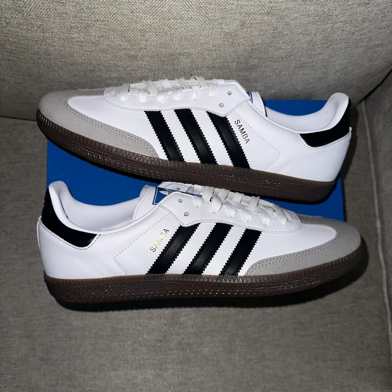 Brand new Adidas Samba Vegan size 10-Dm with questions - Depop