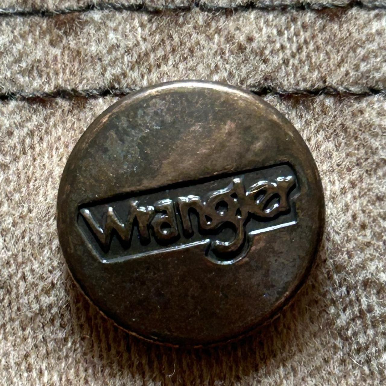 Wrangler Men's Vest - Tan/Brown - L – Vintage 70s… - image 3