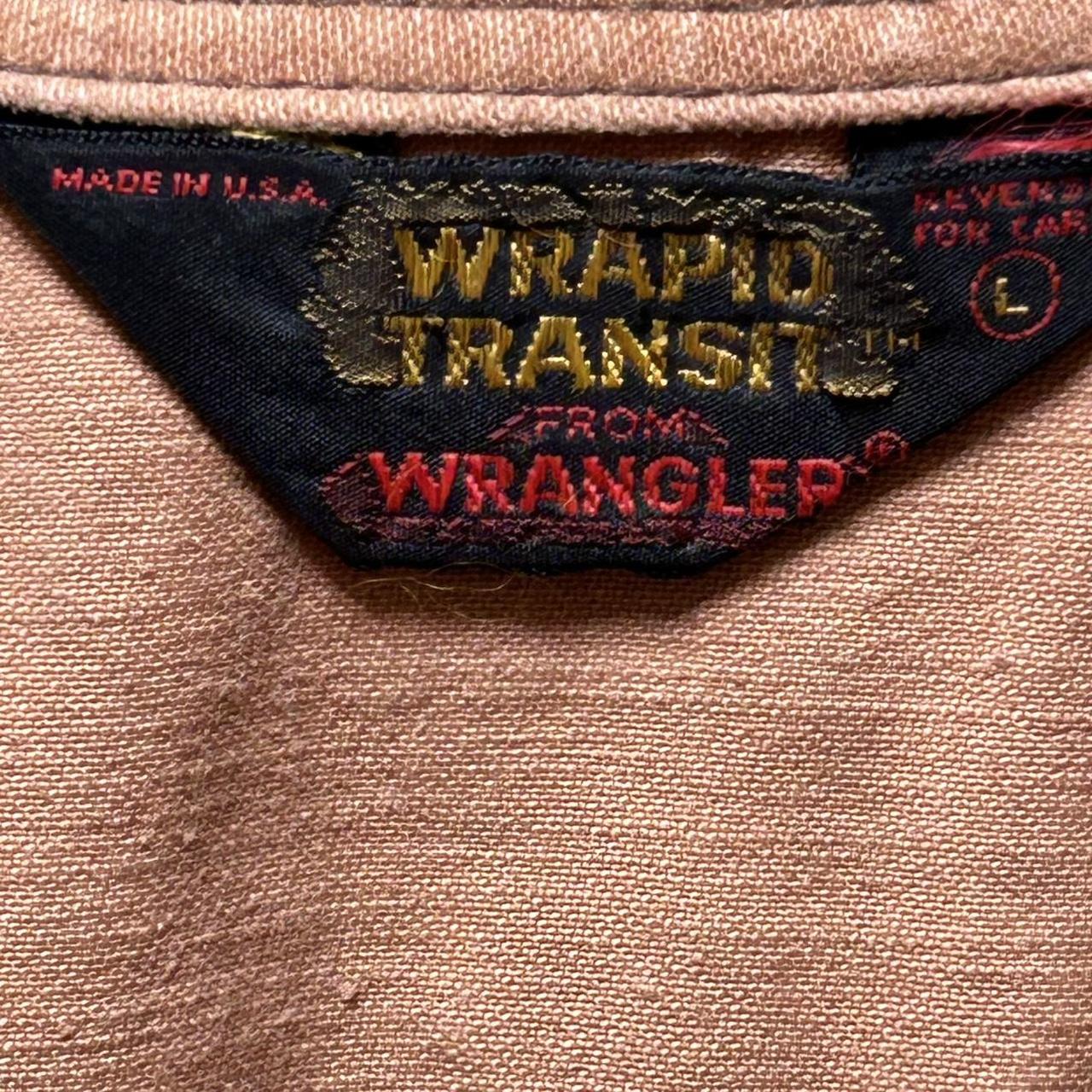 Wrangler Men's Vest - Tan/Brown - L – Vintage 70s… - image 4