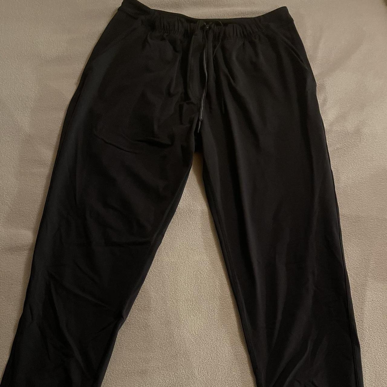 Lululemon Women's Black Joggers-tracksuits | Depop