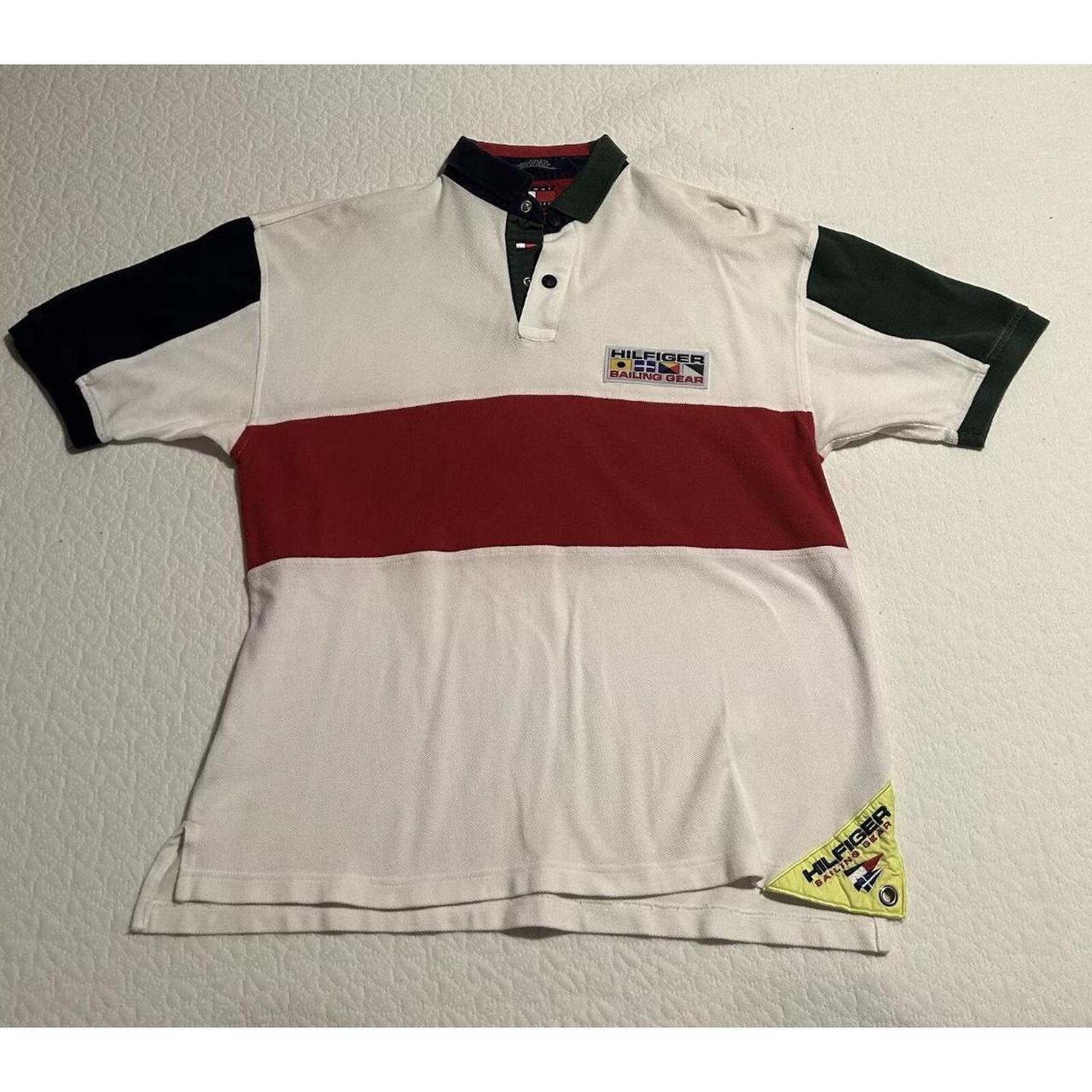 Vintage Tommy Hilfiger Sailing selling Gear Polo Shirt