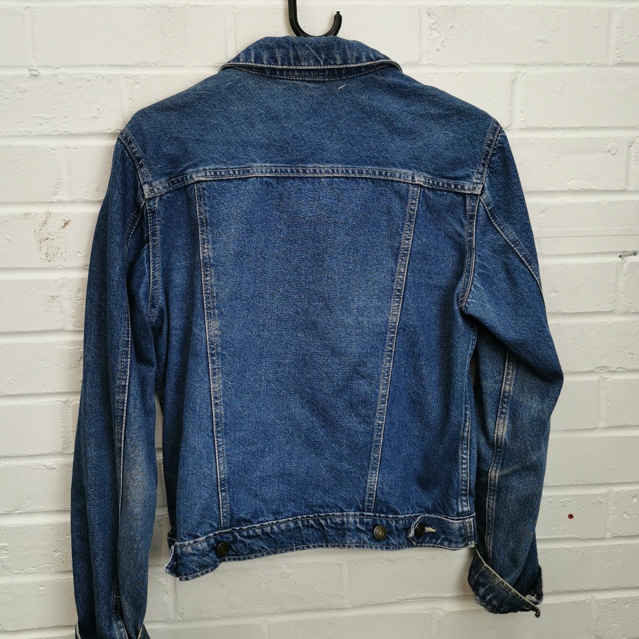 Etam Ladies Blue Classic Plain Denim Jacket 100%... - Depop