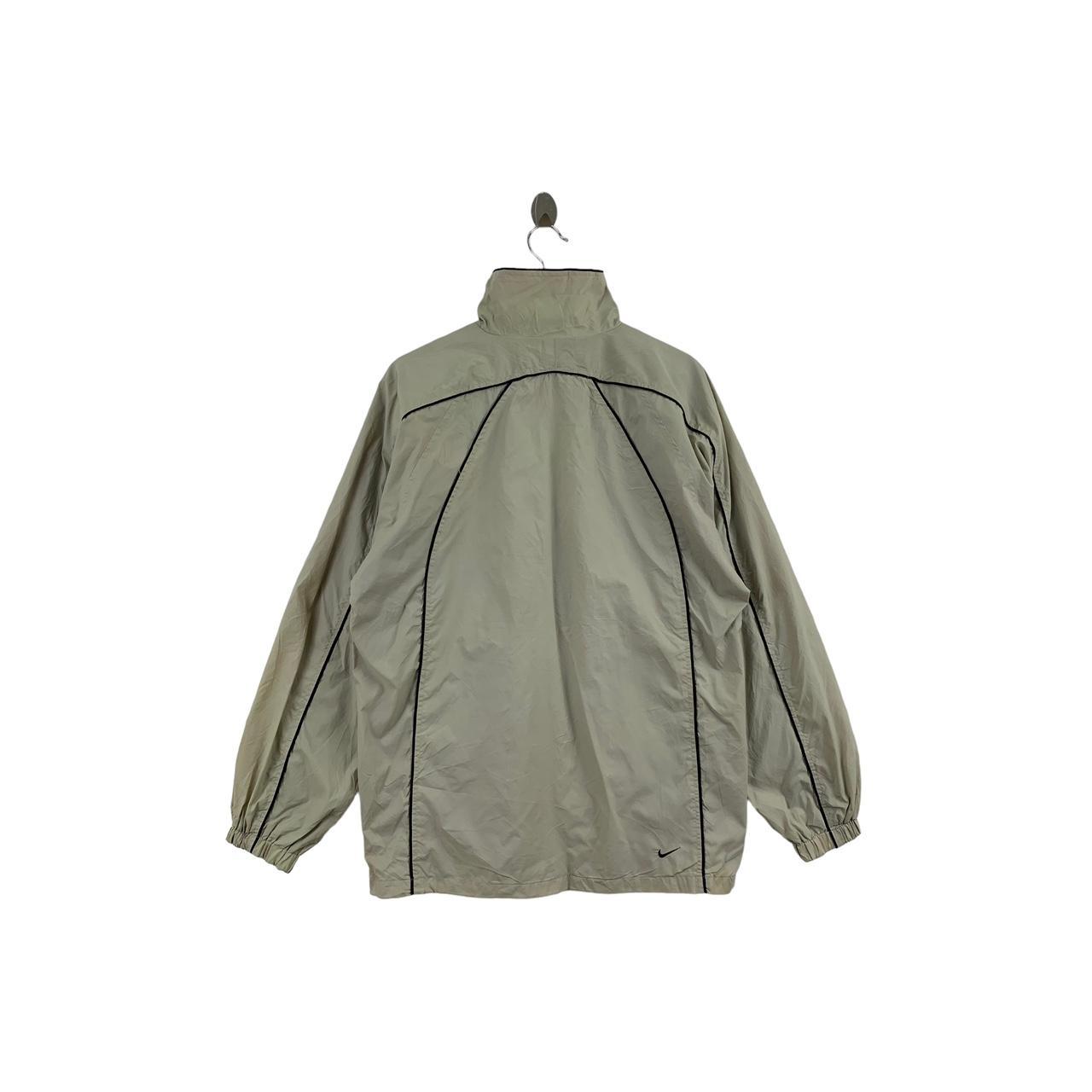 cream nike windbreaker