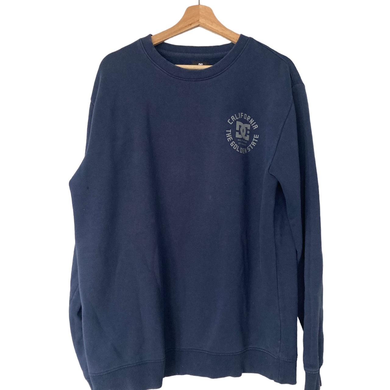 DC sweater in navy blue Size XL (TTS) Like... - Depop