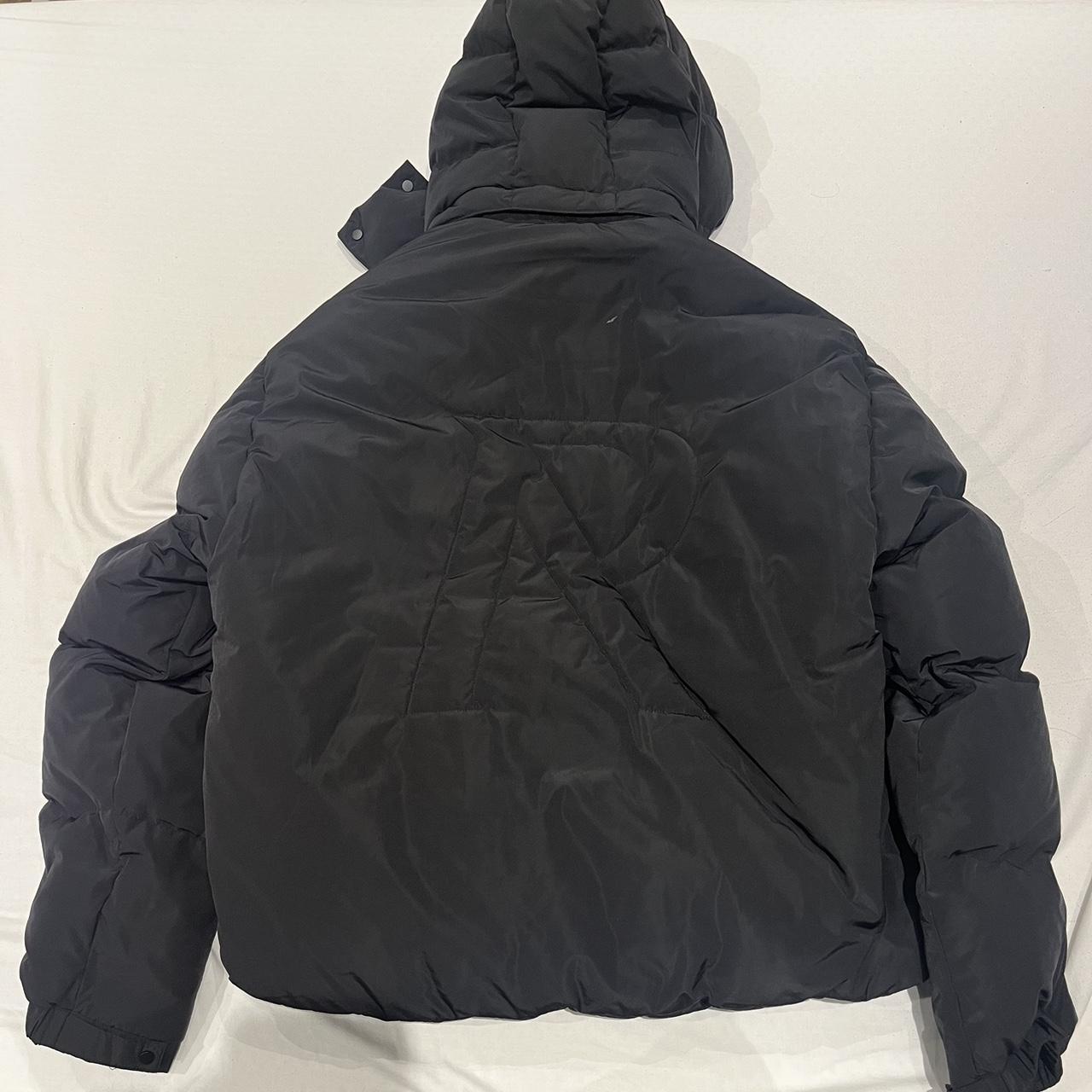 Represent Initial hooded puffer