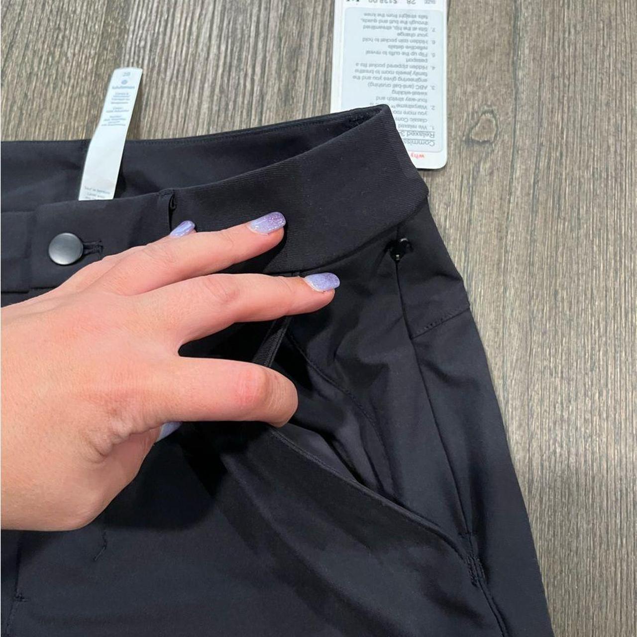 Lululemon Commission Pant Relaxed Black 34L Made - Depop