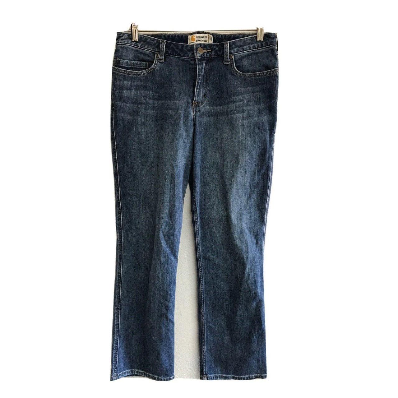 Carhartt Womens Jeans Size 10 Short Original Fit Depop