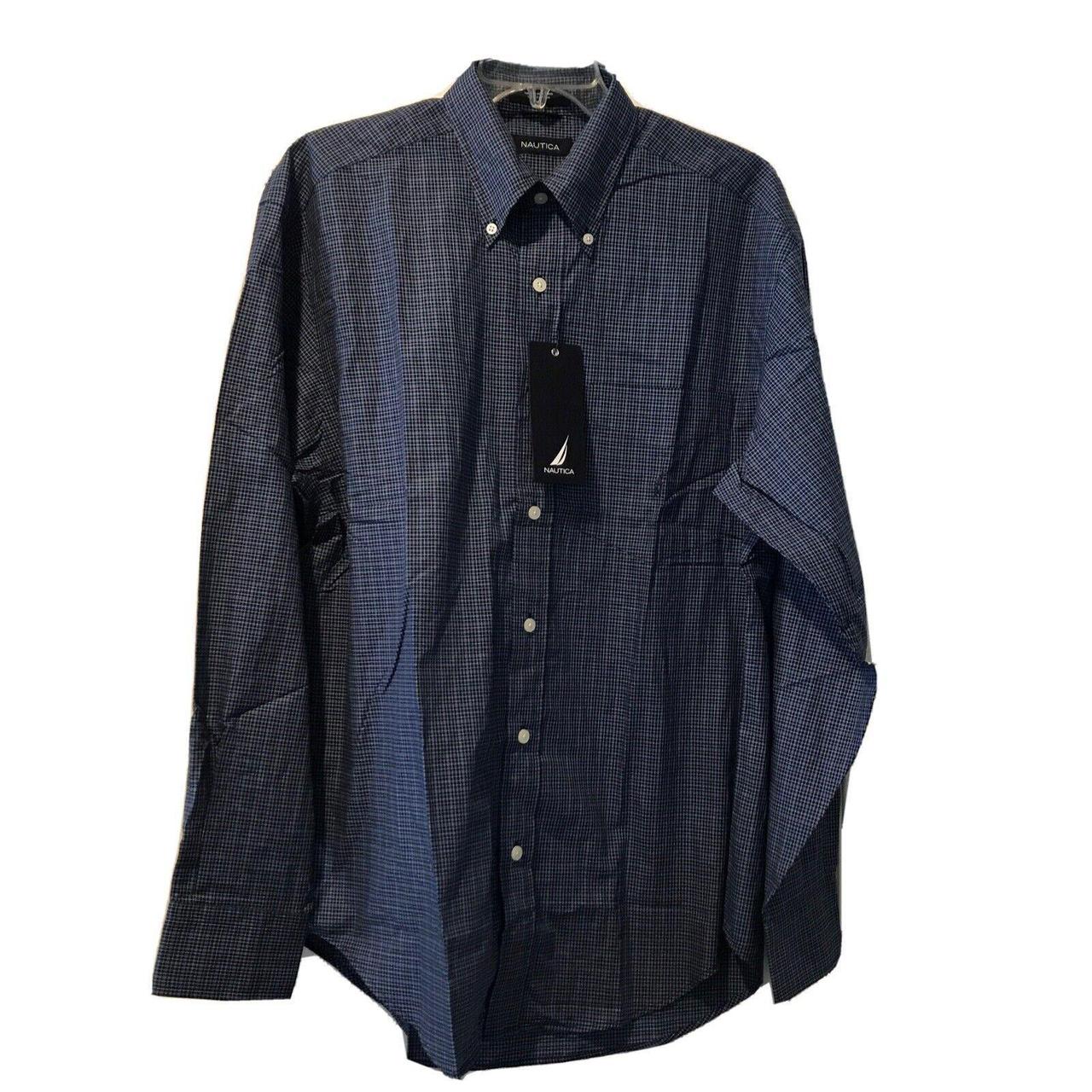 Nautica Plaid hotsell shirt Blue nwt