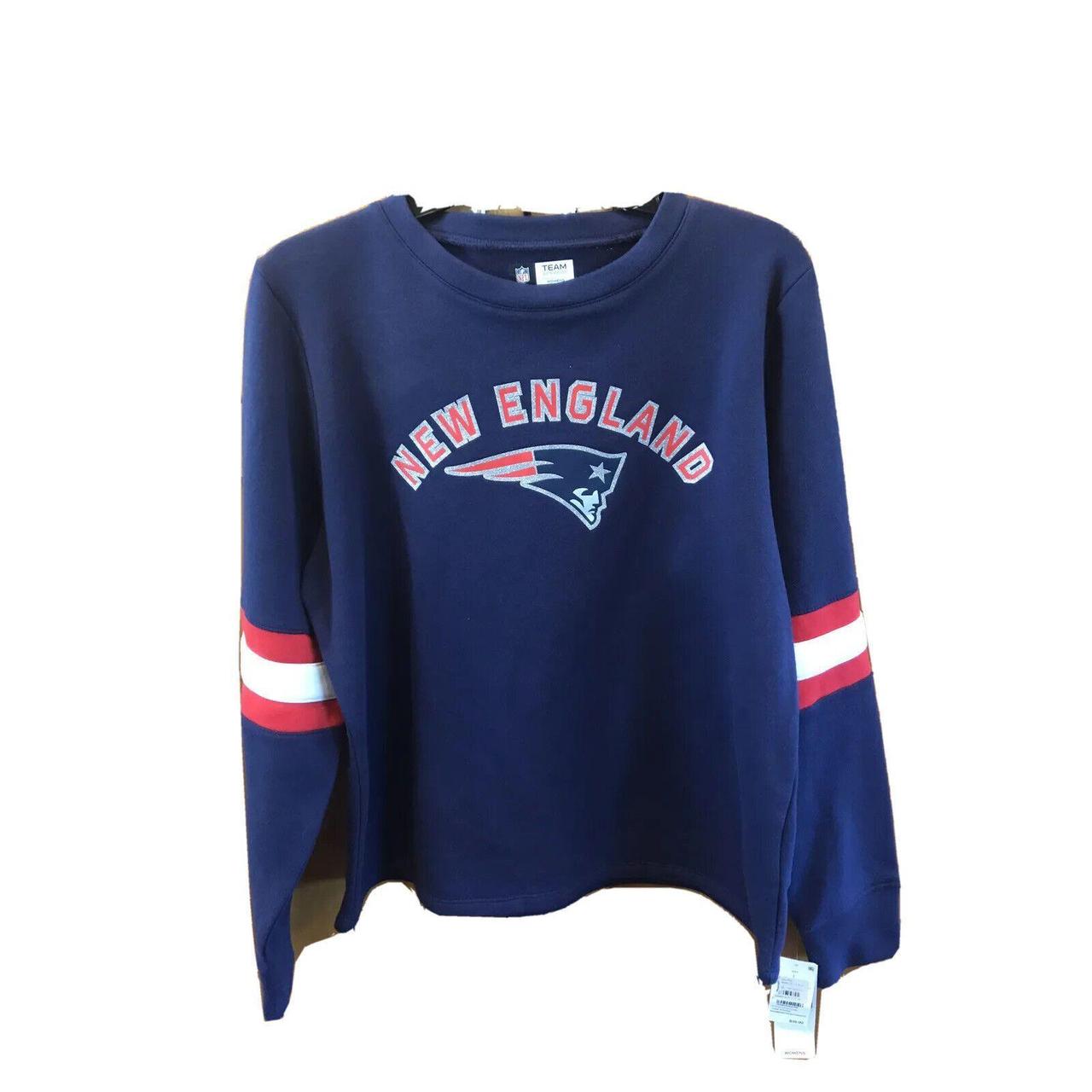 Team Apparel, Tops, Womens Patriots Crewneck Sweatshirt