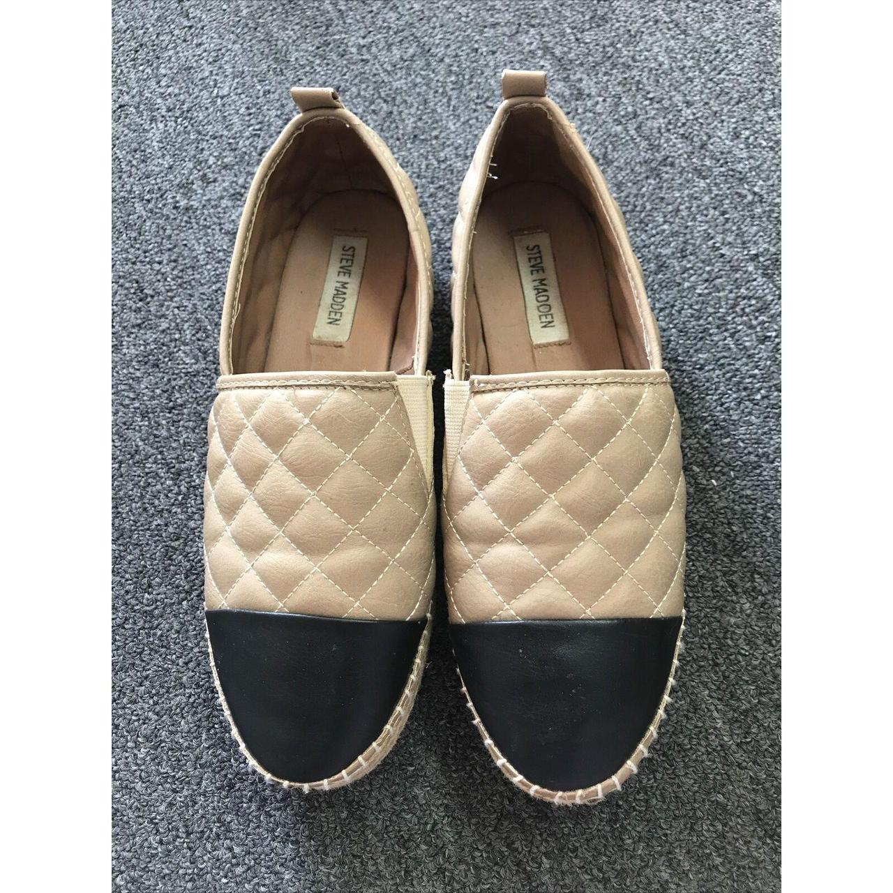 Steve madden store quilted loafers