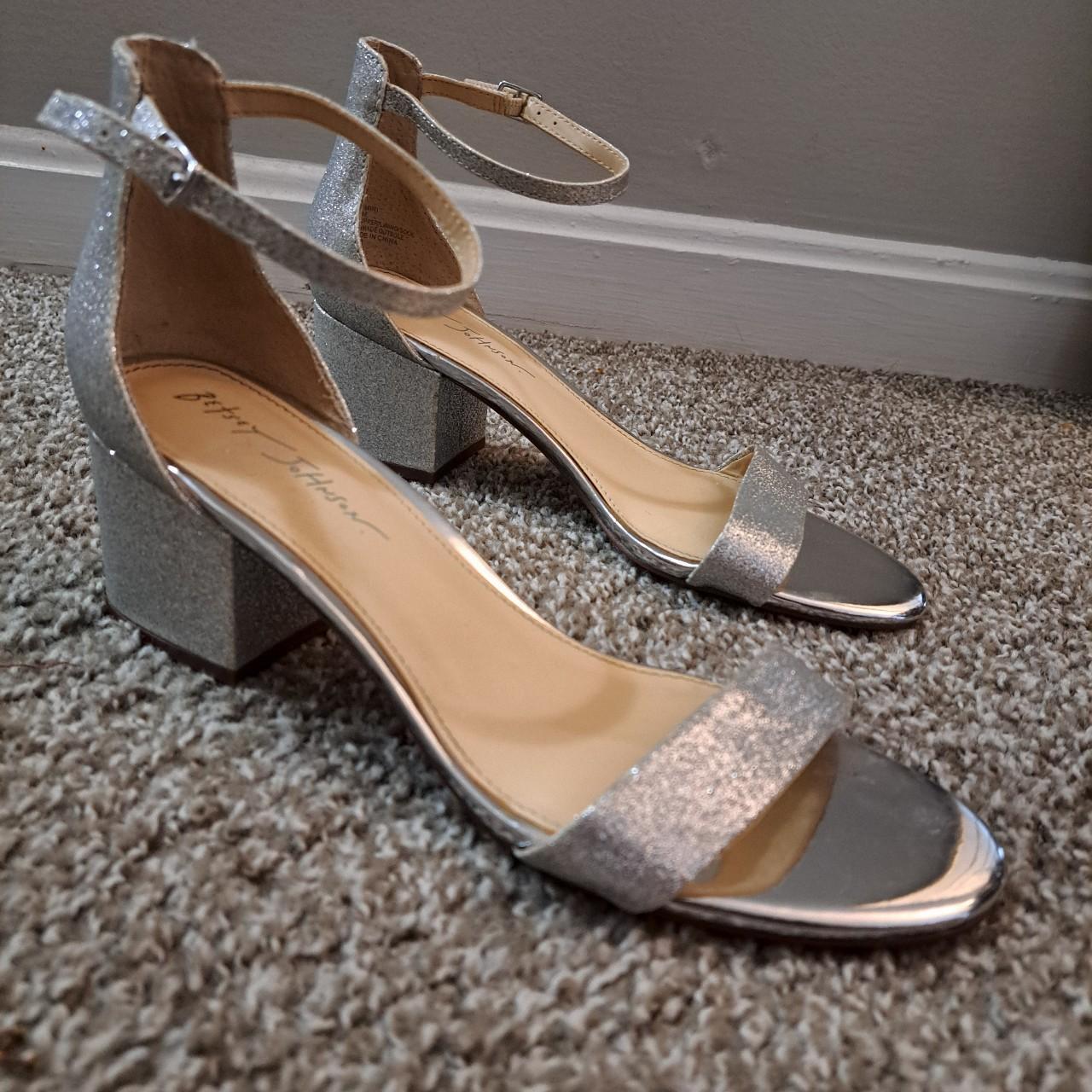 Betsey johnson clearance silver sandals