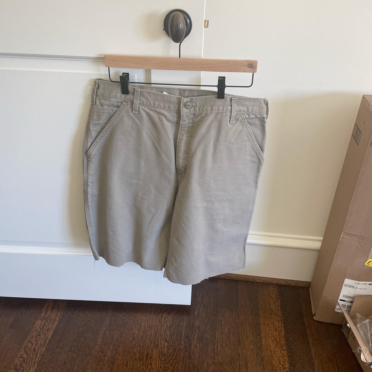 Size 36” waist carhartt home made jorts Depop