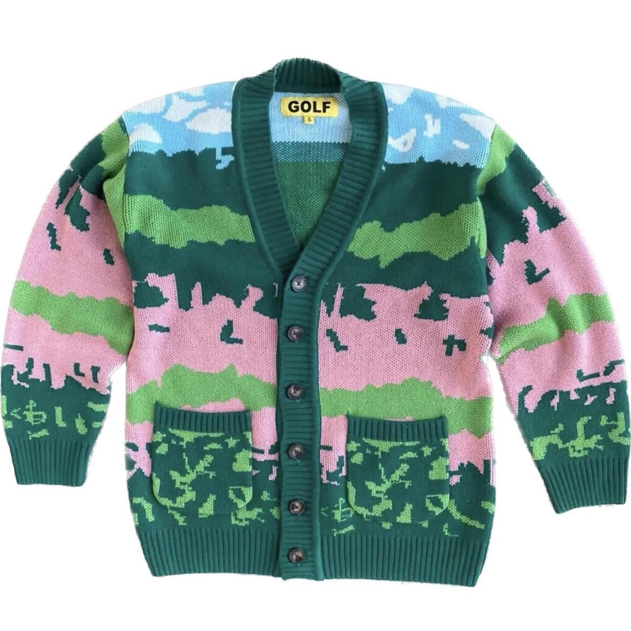 Golf Wang Landscape Knit Cardigan Small Tyler The...