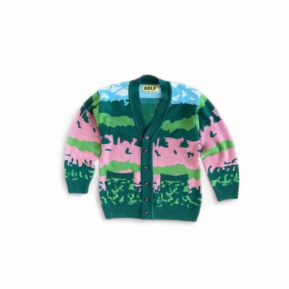 Golf Wang カーディガン Buy GOLF WANG Grand Logo Striped Cardigan 'Orange/Pink