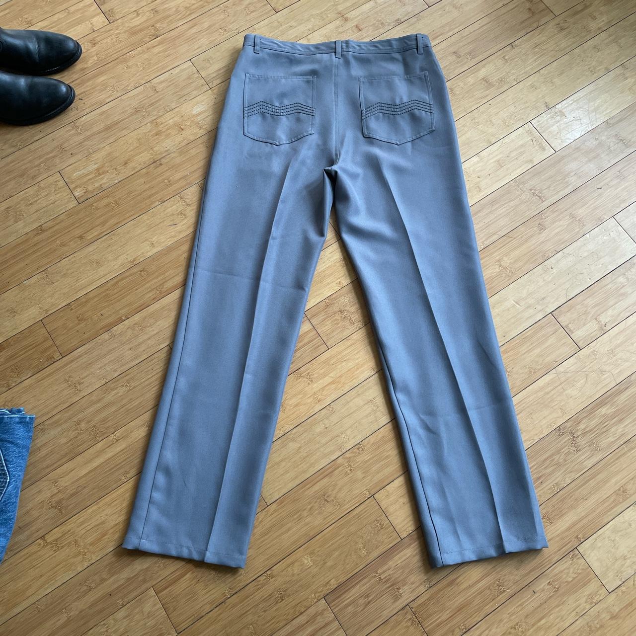 Blair Men's Grey and Blue Trousers (3)