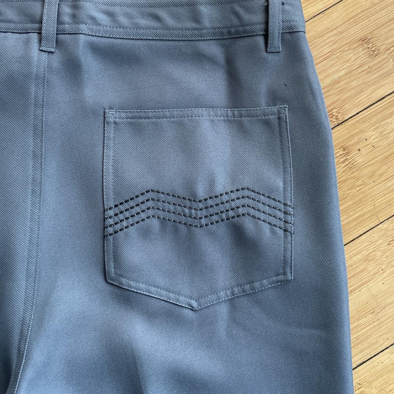 Blair Men's Grey and Blue Trousers (4)