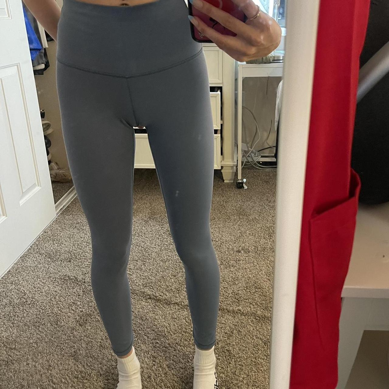 ~blue lululemon align leggings~ good