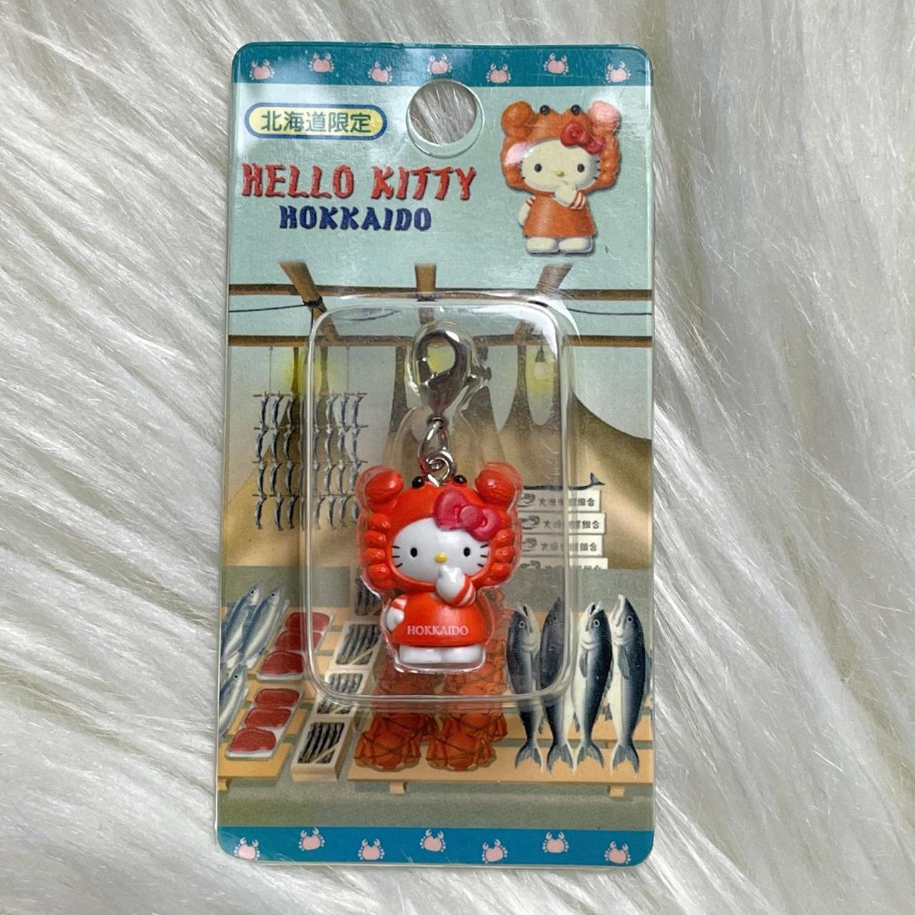 sanrio hello kitty gotochi charm strawberry coquette - Depop