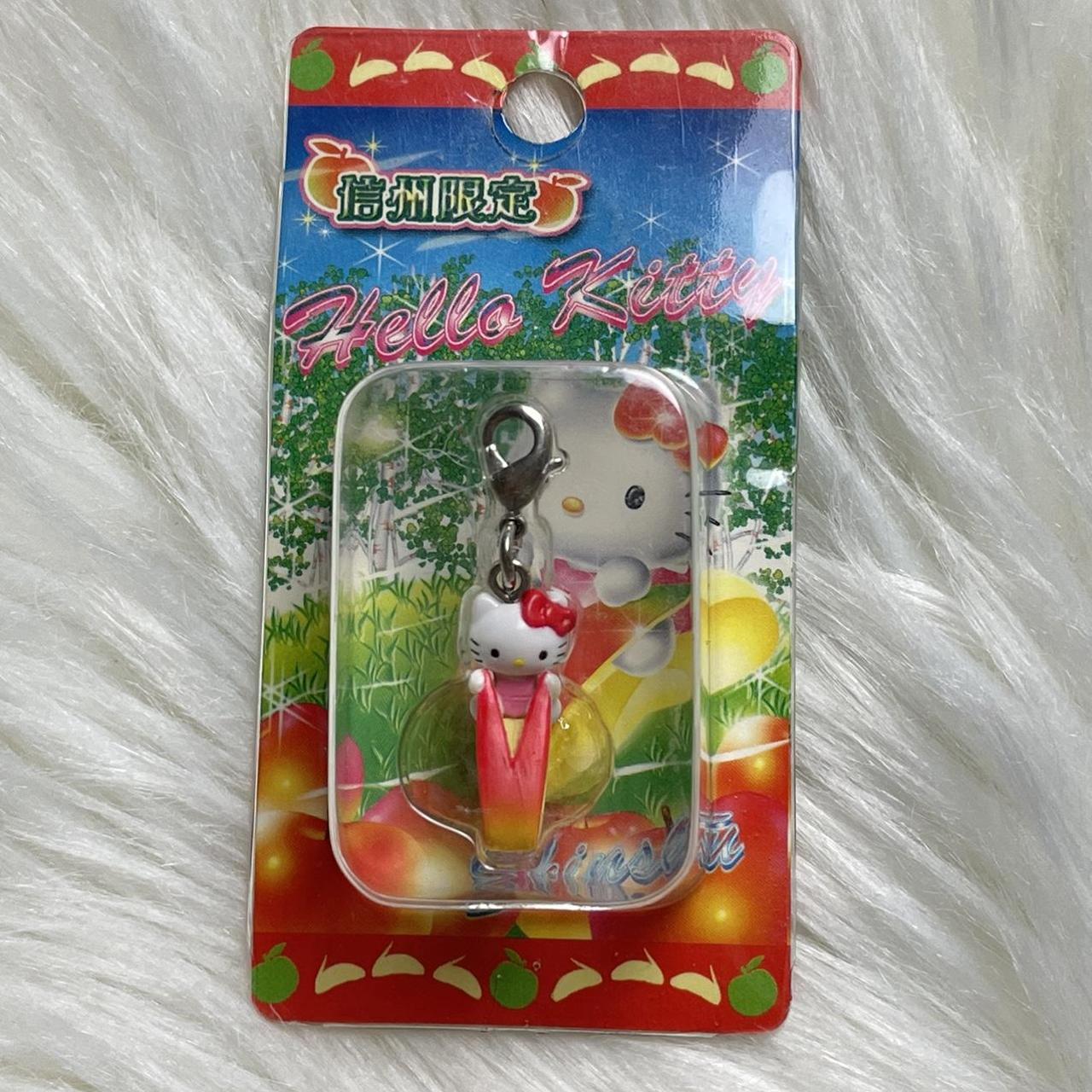 sanrio hello kitty gotochi charm strawberry coquette - Depop