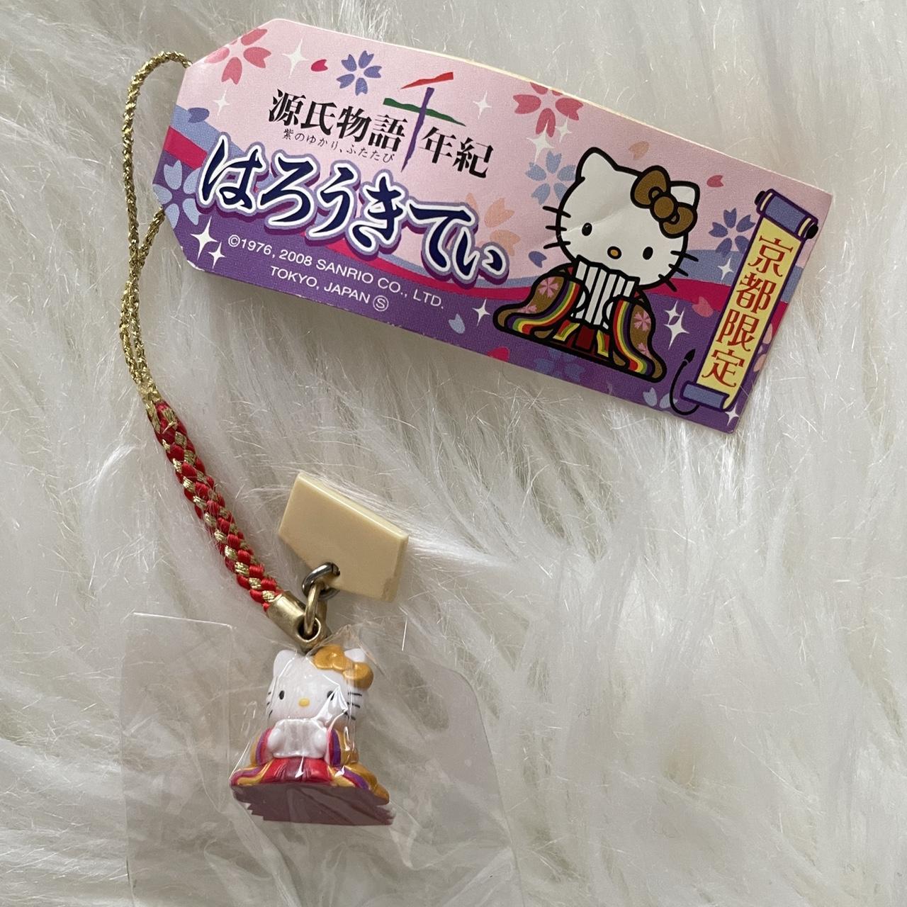 sanrio hello kitty gotochi charm strawberry coquette - Depop