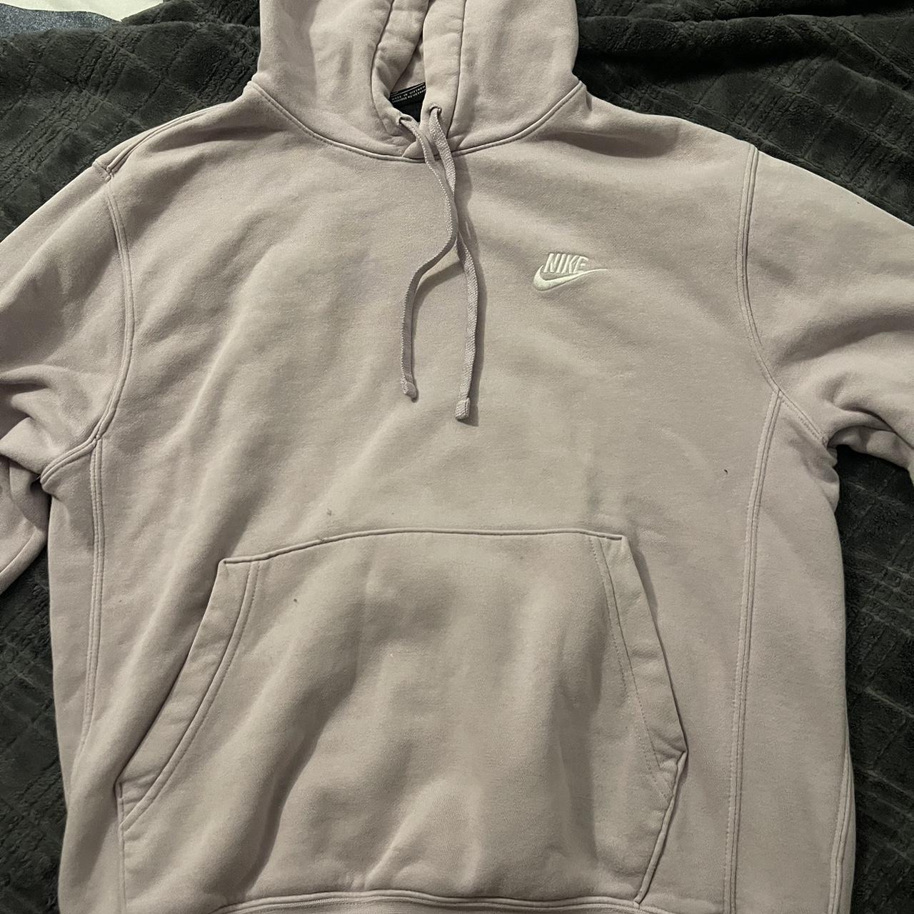 mens light pink nike hoodie