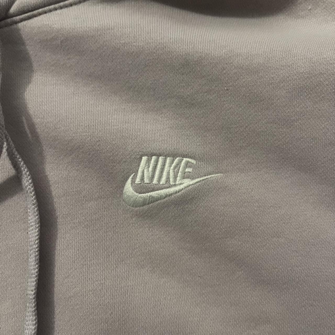 light pink nike hoodie - Depop