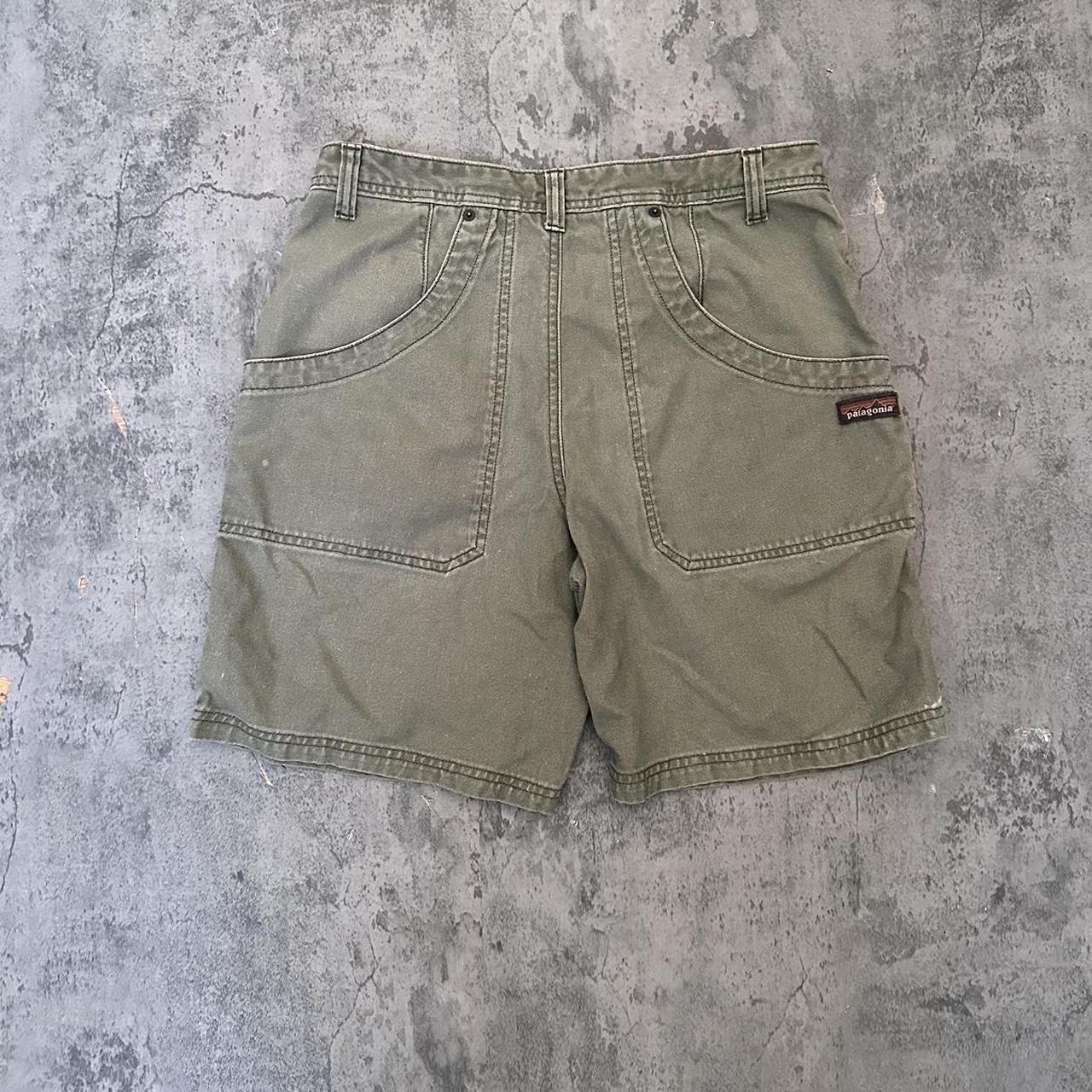 vintage y2k women patagonia forest green board... Depop