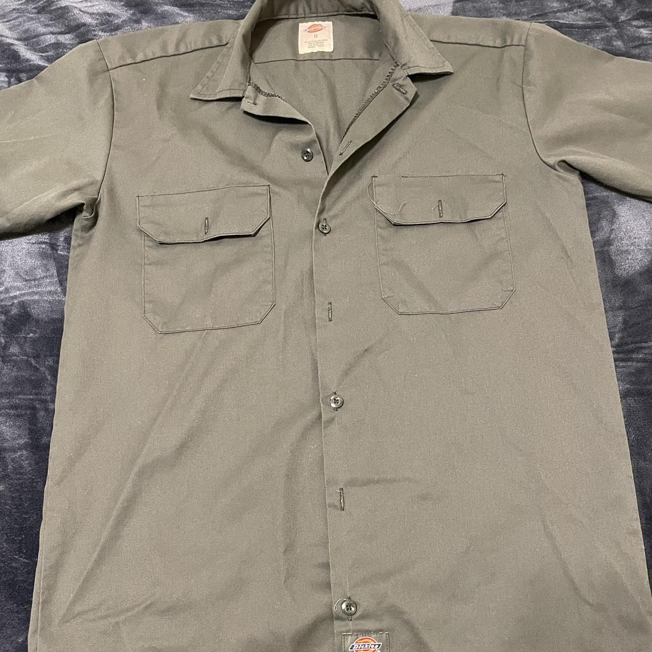 Dickies Short Sleeve Shirt Size S - Depop