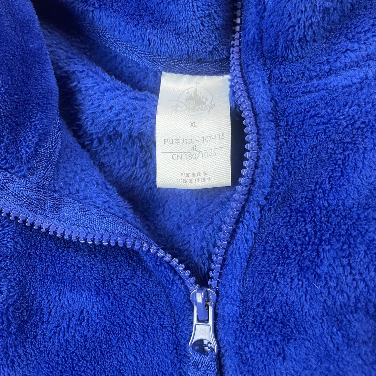 Vintage Snow White Jacket - Blue Zip Up Size:... - Depop