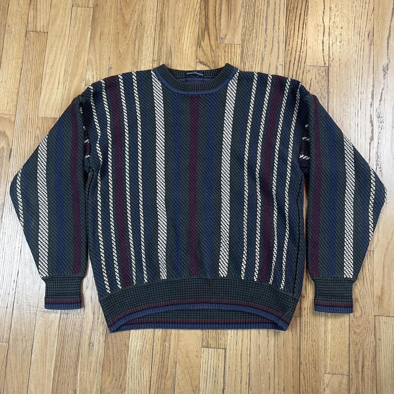 Vintage 90’s Gant Striped Sweater ~ Grandpa... - Depop