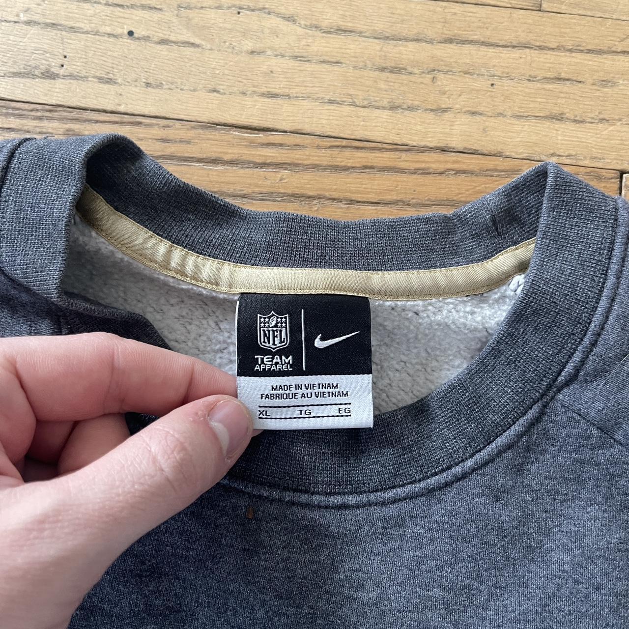 Vintage Nike Detroit Lions Crewneck Sweatshirt - Depop