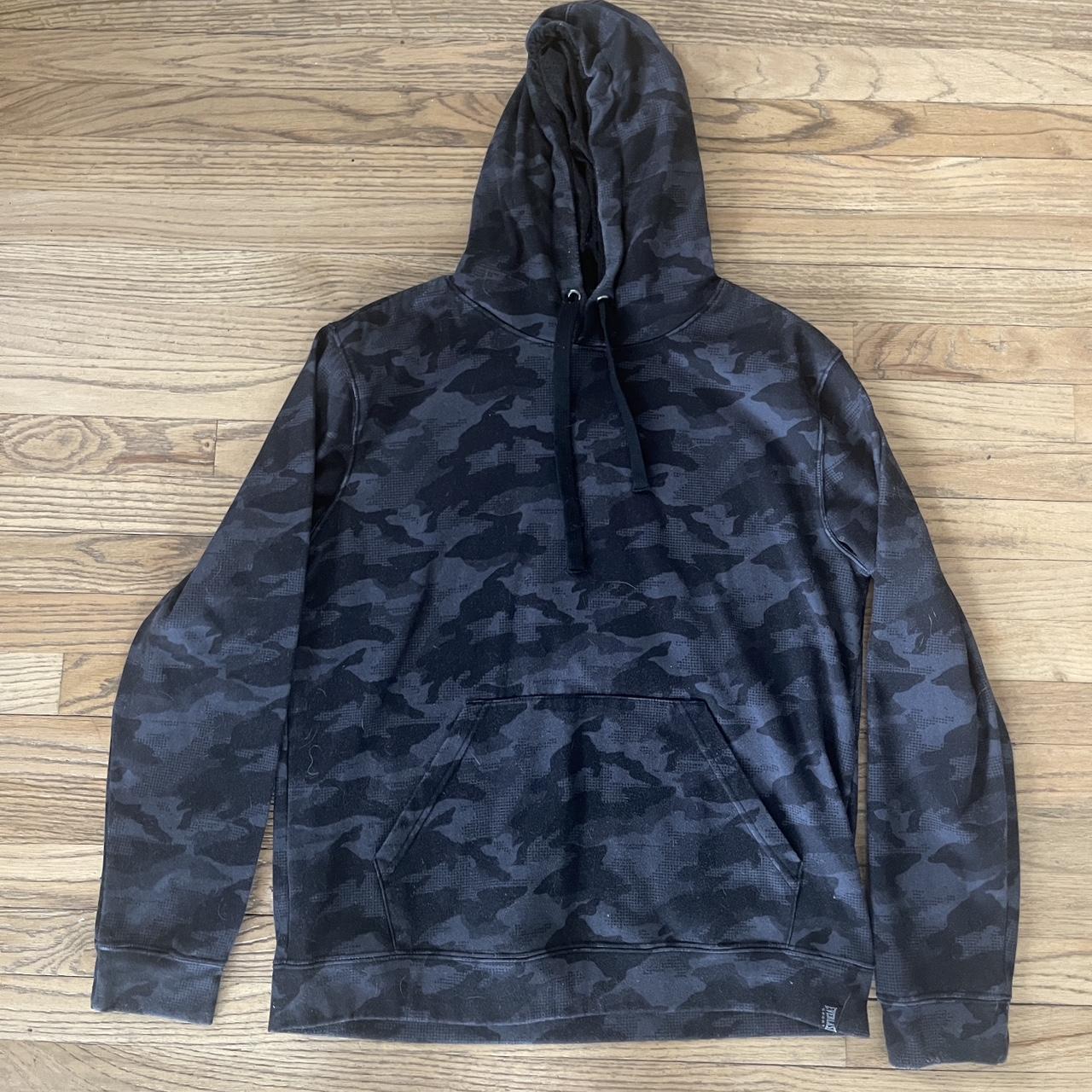 Everlast Men's Black and Grey Hoodie | Depop