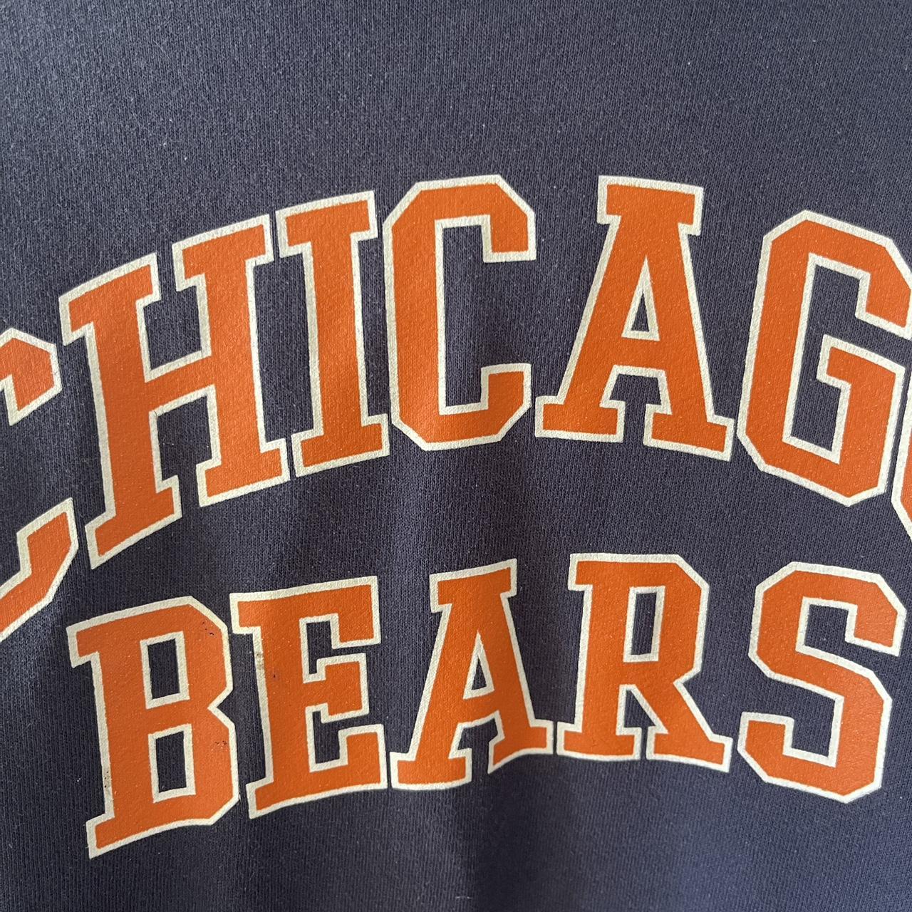 Vintage Chicago Football Bears Hoodie L - Depop