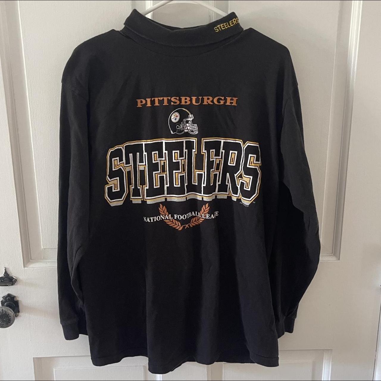 Vintage NFL Pittsburgh Steelers Sweatshirt, - Depop