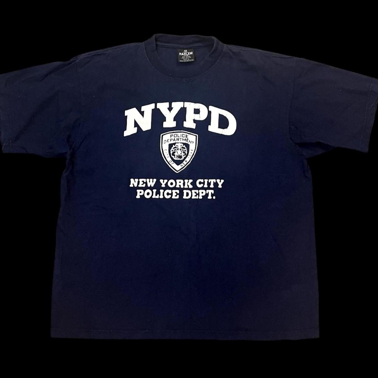 NYPD Navy Athletic T-Shirt